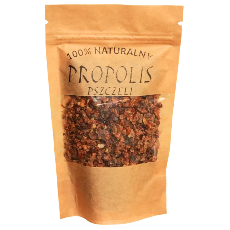 100% naturalny propolis kit pszczeli surowiec torebka Pasieka Nektaria